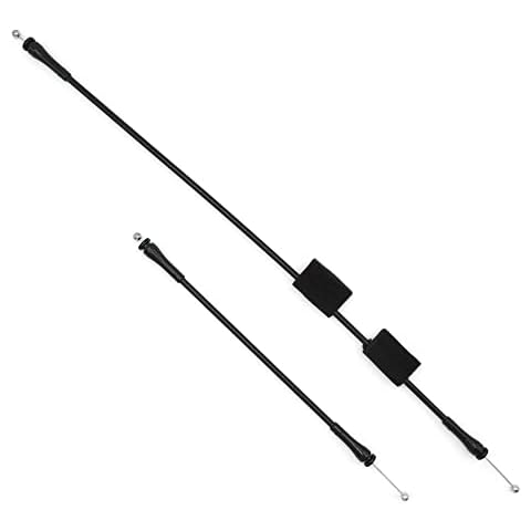 HiSport Cargo Door Latch Release Cable - Right Side Rear Door Support Cables Compatible with Ford E150 E250 E350 Vans 1992-2013 Econoline Super Duty Replace 8C2Z15431A02C 924-351 Cover