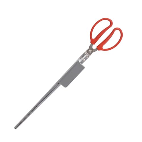 PRETYZOOM clip di pinza cucina pinza barbecue pinza per aragoste cucina delle pinze martello a spillo Presa clip di loach robusto morsetto per anguille Acciaio inossidabile rosso