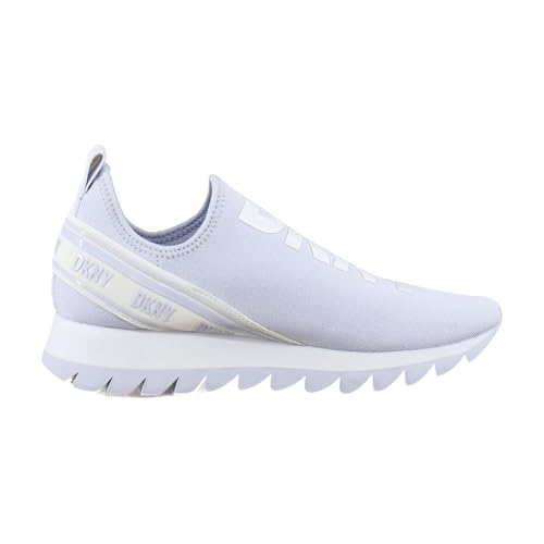 Image of DKNY Women's Abbi Knit Slip on Sneaker with Logo