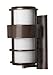 Hinkley Outdoor Saturn Sconce in Metro Bronze