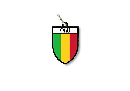 Porte cles clefs cle Drapeau Collection Ville Blason Mali malien