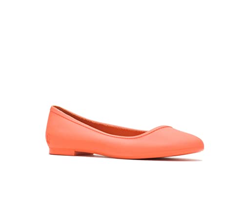 Hush Puppies Women's Brite Pops Ballet Flat, Orange, 7 #TOP1