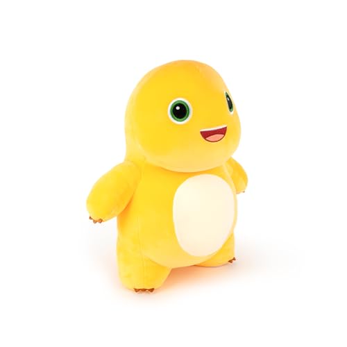 Adorlynetty Nailong Dinosaur Stuffed Animal 9 Cute Yellow Dinosaur Plush Soft Dino Stuffed Animals Dino Plushie Toys for Boys Girls Kids Baby ToddlersHappy