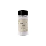 Olive & Vine Fine Sea Salt, Subtle Salinity, Seasoning for Grilled Vegetables, Roasted Meats, Fresh Salads, with a Rich Tradition, Authentic Taste, For Global Recipes (4.54 Ounce)