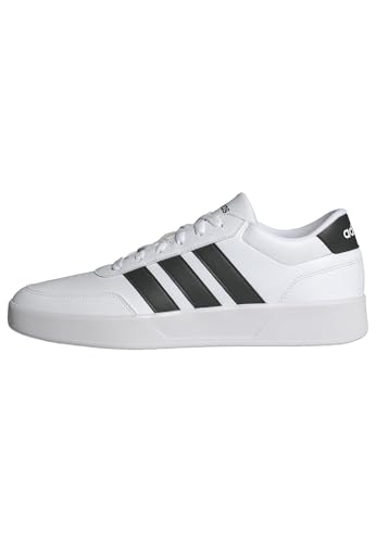adidas Herren BREAKNET 3.0 Shoes, Cloud White/Core Black/Cloud White, 44 EU