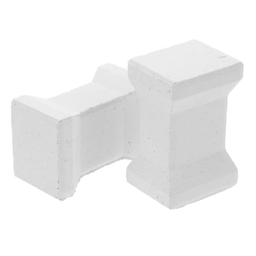 VILLCASE 2pcs Kiln Shed Pillar Kiln Accessory Tool for Pottery Firing Heat Resistant and Non Deforming Support for Pottery Artists