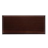 Finition noyer de luxe : utilisant du noyer noir, ce support de piédestal en bois améliore l'attrait visuel, faisant de votre présentoir pour figurines une pièce maîtresse qui complète les intérieurs contemporains