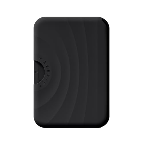 CASETiFY Snappy Ripple Wallet [Campatible with Magsafe] - Black