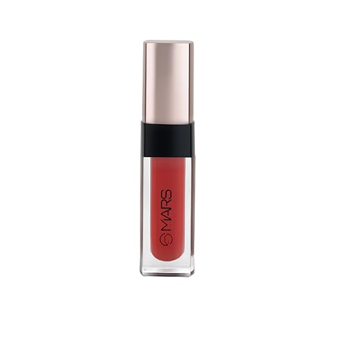 Image of MARS Popstar Non-Drying Liquid Mousse Lipstick for Women with Matte Finish | Lightweight and Non-Sticky Formula | Up to 12 Hour Long Lasting | Transferproof & Waterproof (6.0ml) (05-Moves)