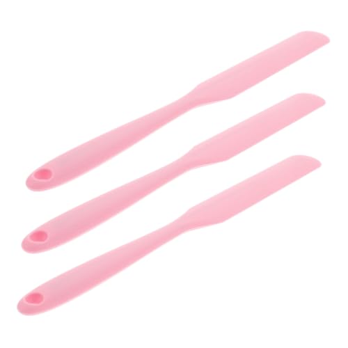 NOLITOY 3pcs Non-stick Waxing Sticks Silicone Reusable Hair Removal Wax Applicator for Women Body Hair Removal