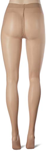 Women's Satin Sheer to Waist 40 Denier Tights Naturel Small4