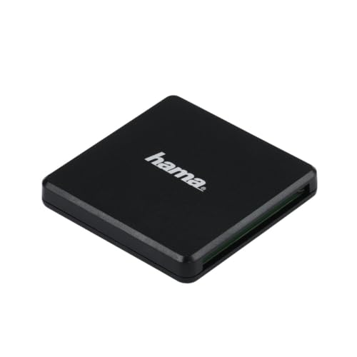 Hama 00124156 Lecteur de Cartes 3 en 1 USB 3.0, Noir