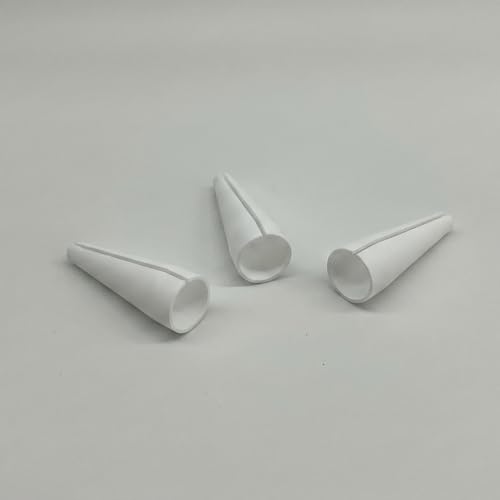 3x 3D-gedrucktes Zapfen - Cover für Lampenschirm A1e/b PLA weiß passend für Weihnachtsstern Cover in Weiß 3er Set