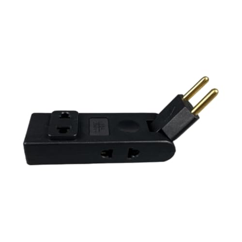 Convertidor de enchufe europeo, adaptador eléctrico para Europa,Adaptador de cargador de viaje con...