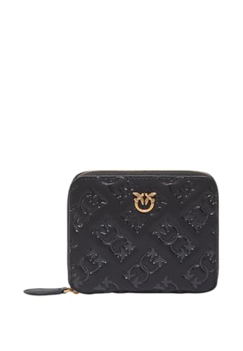 Pinko Wallet, Black/Gold, S, mini wallet
