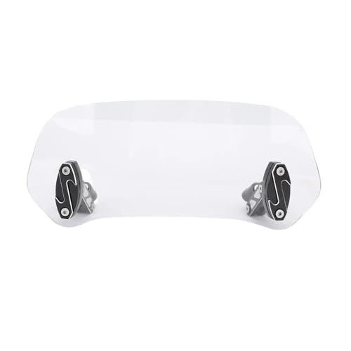 Pare-brise déflecteur de vent moto extension universelle pour ER6f et MT07