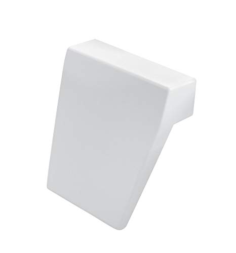 ECOLAM Badewanne Infinity Trapezwanne Eckwanne für Zwei mit Abfluss mittig 170x110 cm LINKS + Schürze aus Acryl + 2 x Kopfstütze Ab- und Überlauf Automatik Füße Silikon Komplett-Set – Bild 5