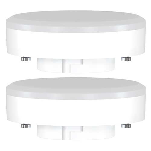 ledscom.de 2 Pieces GX53 LED Bulb, Warm White (2700 K), 10.6 W, 1038lm, 115°, matt, 1038lm (10.6w) / Light Colour: Warm White