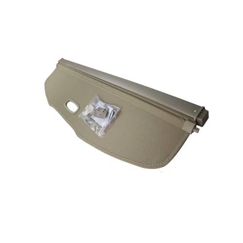 Cubierta de carga para Golf y SV Sportsvan 2016-2021, cortina beige para maletero trasero