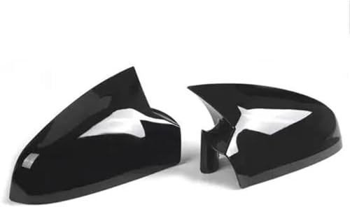 Coques de rétroviseurs Opel Astra H MK5 2004-2009 capuchons de remplacement noir brillant