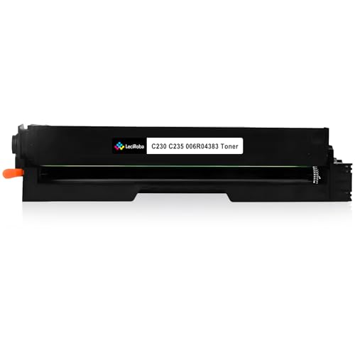 LeciRoba Tóner C230 C235 para Xerox 006R04383 006R04391 para impresora Xerox C230 C235, alta capacidad 1500 páginas con chip (1 unidad)