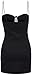 Pepe Jeans Dulce Vestido Fiesta, Negro (Black 999), Large para Mujer