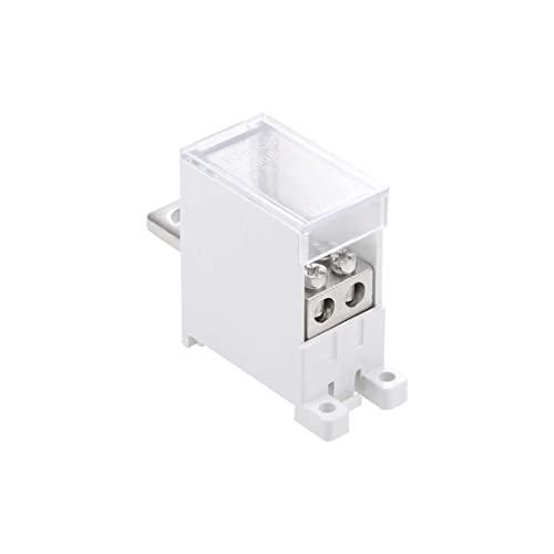 XYWHPGV 1 Input 2 Output DIN Rail Terminal Blocks 690V 125A Max Input Distribution Block For Circuit Breaker (FD372 68128 2726D 8C3A3 06290 38961