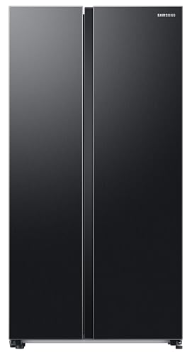 Samsung 653 L, 3 Star, Frost Free, Double Door, Convertible 5-in-1 Digital Inverter, Side By Side AI Enabled Smart Refrigerator with WiFi (RS76CG8003B1HL, Black Matt) 6 21zou7HiriL