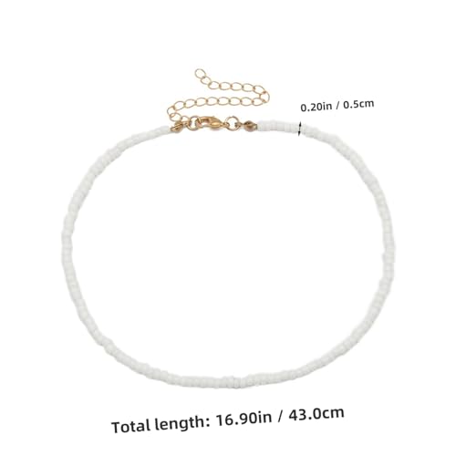 Collier de perles de graines boho HHRLCH pour éviter les bijoux lourds - 6