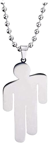 Ya en mundofriki.es: AOLIAY 1 collar de villano de acero inoxidable con colgante de pareja de circonita completa.