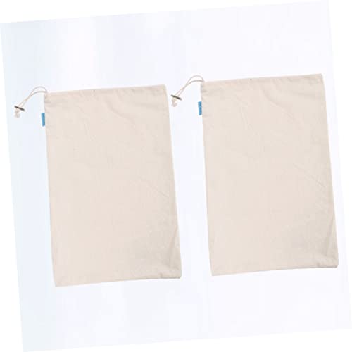 Abaodam Sacos De Armazenamento Reutilizáveis 4 Unidades Sacos De Musselina Com Cordão Bolsa De Musse