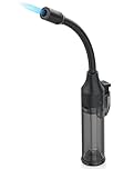 Maxfire Long Flexible Jet Flame Torch Lighter - Refillable Windproof for BBQ, Kitchen, Gas Hob