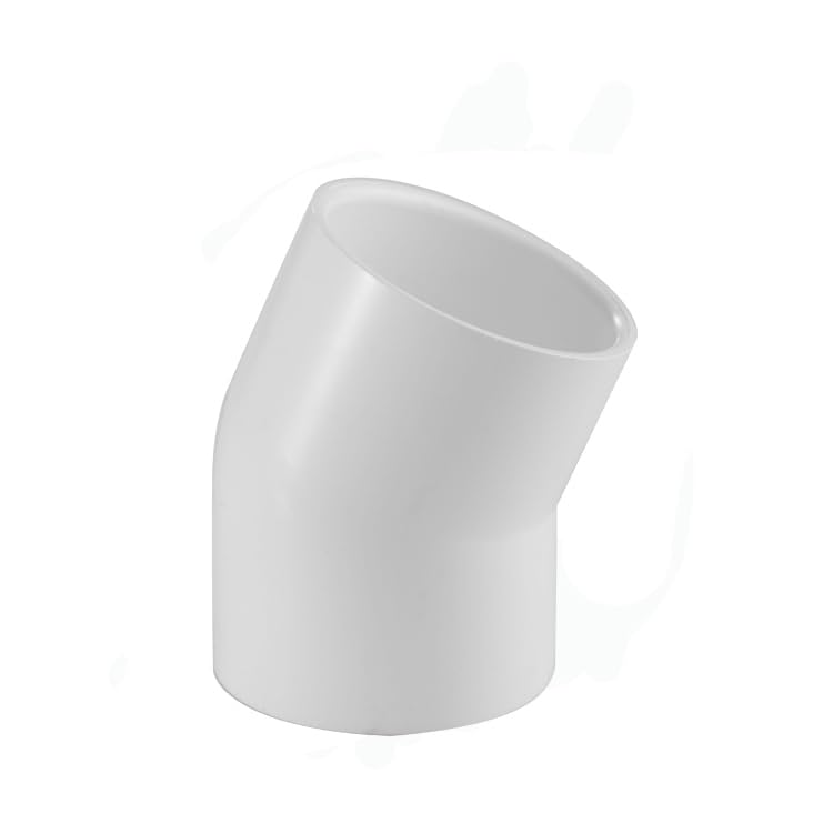 LESSO 2.5 Inch PVC Elbow 22.5 Degree