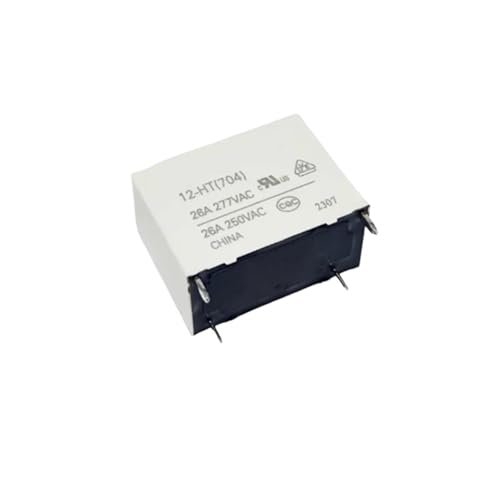 Relais HF161F-W 12-HT 704 DC 12V 26A pour circuit imprimé