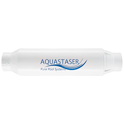 Aquastaser Alternativa segura a los sistemas de piscinas de agua salada, solución ecológica y orgánica para agua cristalina de la piscina, sin productos químicos ni cloro, para piscinas en el suelo y
