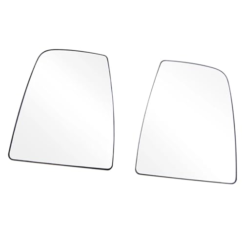 Lentilles de rétroviseur chauffant Ford Transit MK8 2014-2020 anti-buée paire supérieure