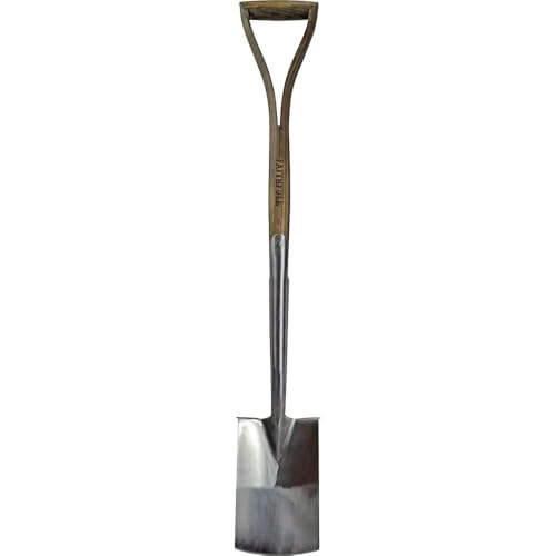 Prestige Stainless Steel Border Spade Ash Handle