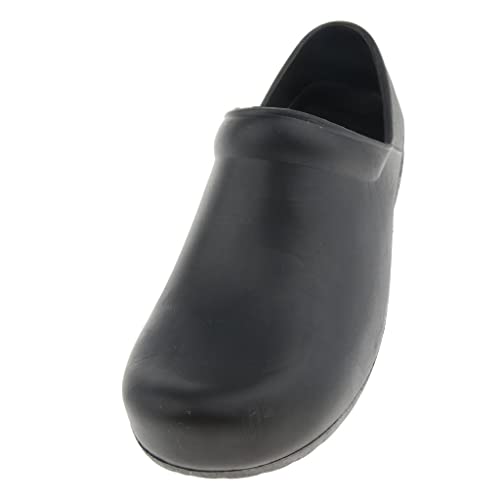 Image of CALANDIS Mens Chef Shoes Nonslip Safety Shoes for Kitchen Cook Oil Proof Waterproof 24.4cm | Casual | Men's Shoes