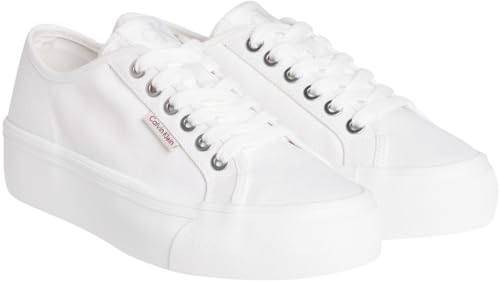 Baskets Calvin Klein VULC FLATFORM CTN LO pour Femme - vue 4