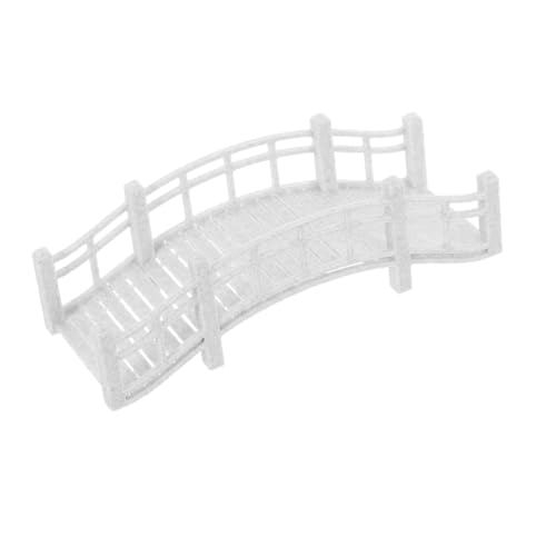 ROMISBABA Miniatur Gartenbrücke Vintage Bogenbrücke Deko Figurine für Puppenhaus Aquarium Landschaftsdekor Kleines Modell ROMISBABA Miniatur Gartenbrücke Vintage Bogenbrücke Deko Figurine für Puppenhaus Aquarium Landschaftsdekor Kleines Modell