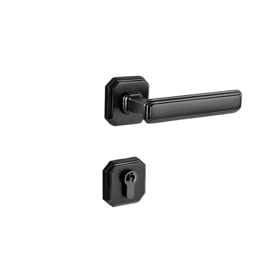 Cerradura de puerta interior silenciosa de latón para puertas de madera 2