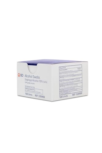 Image of BD - Pack of 100 Alchohol Swabs