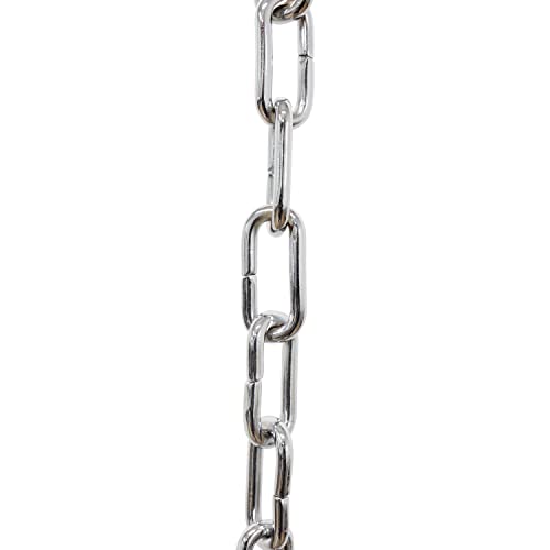 Image of RCH Hardware CH-07-PC Brass Chandelier Chain, Polished Chrome (1 Foot)