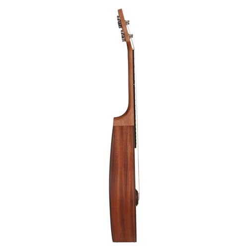 Image of Kadence UKT11 Tenor 26 inch Acoustic Mandolele | Solid Spruce Wood | Teardrop Shape | Comes with Bag | Includes Learning Course | Natural