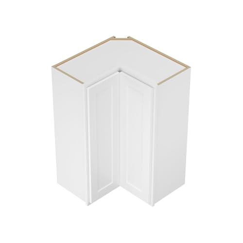 Image of Furinno Shaker Wall Easy Reach Kitchen Cabinet, Ready to Assemble, 12 D x 24 W x 36 H, White