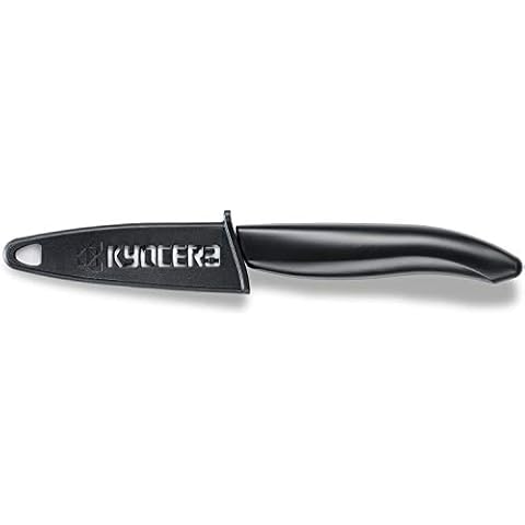 KYOCERA Klingenschutz BG-075 optimaler Messerschutz für Keramikmesser, Keramikklingen. Geeignet für Klingen bis 7,5 cm Länge. Aus Kunststoff. Schwarz Cover