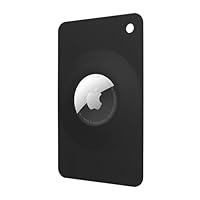 Schwarz Apple Karte,Geeignet FüR Airtag Karte Und Apple Card Von Airtag Portmonee,UltradüNn Und Ultraleicht,Kann FüR Apple,Handtaschen,RucksäCke,GeldböRsen Verwendet Werden