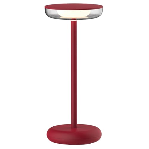 Luxus - Lampe de Table - Mykonos - Bordeaux - Lampe de Table pour Intérieur et Extérieur -...
