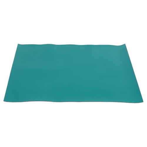 Tapis antistatique vert en caoutchouc nitrile résistant à la chaleur pour poste de travail