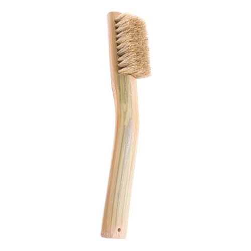 FRCOLOR Cepillo para El Cepillo para El Cabello De Cerdo Suave Limpieza De Zapatos Cepillo para Lustrar Zapatos Depuración Cepillo De Zapatos Barriendo Cuidado Cerda Melena